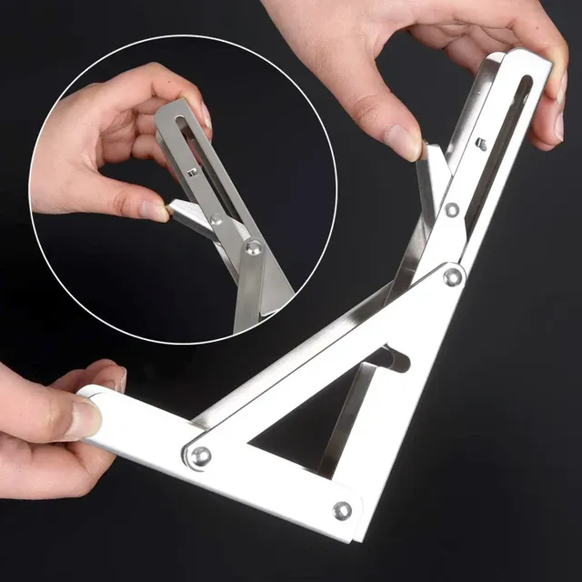 Folding shelf Folding consoles Fixed 2 parts 10 inches