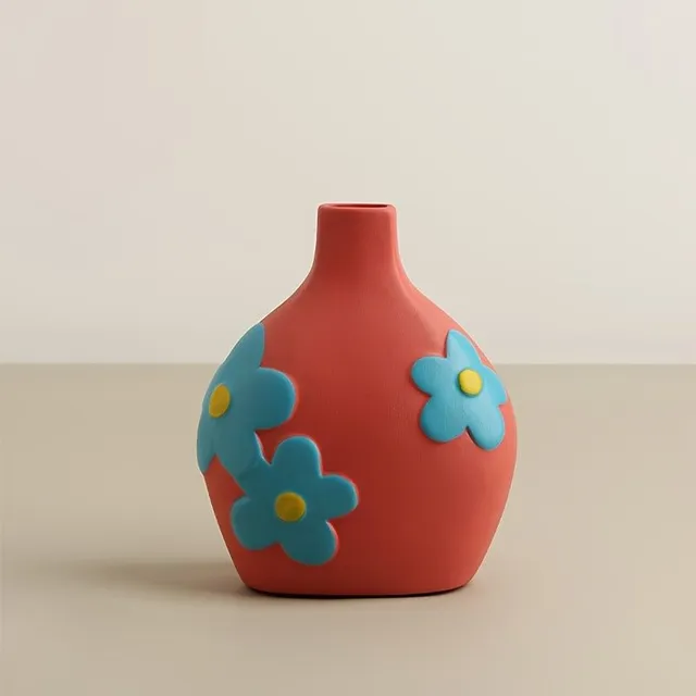 1pc Morandi Ceramic vase - elegant decoration for your home