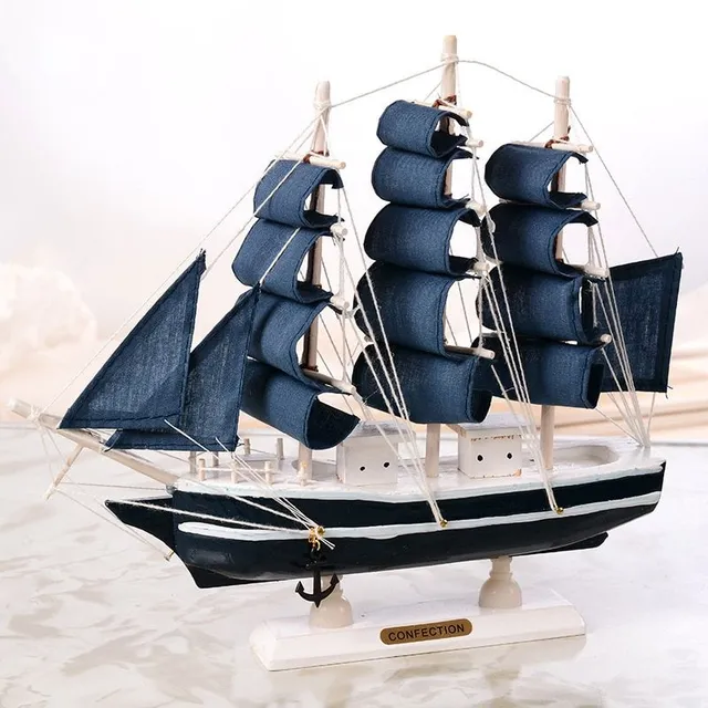 Drevený model plachetnica