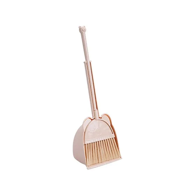 Kid's broom with a shovel