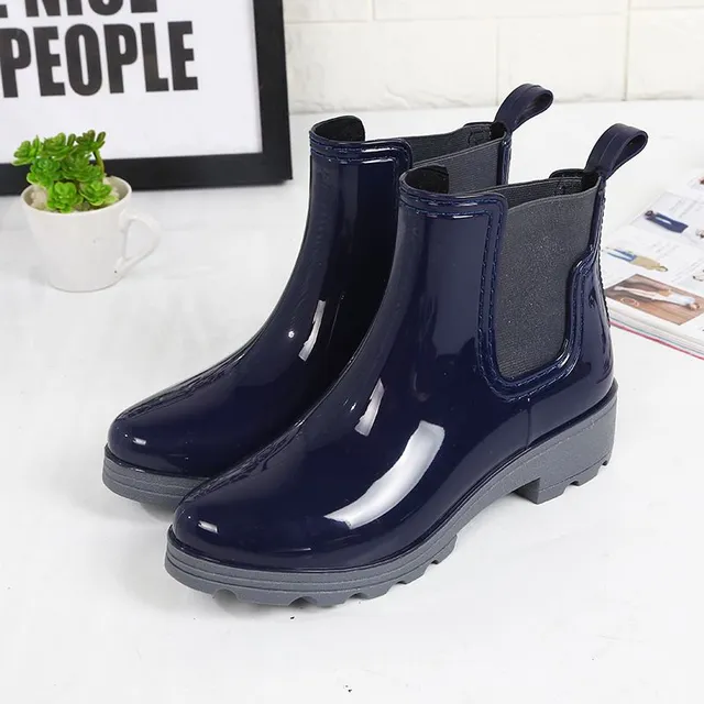 Women's shiny higher boots - 3 colours