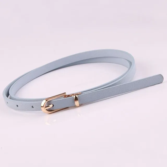 Ladies narrow elegant belt