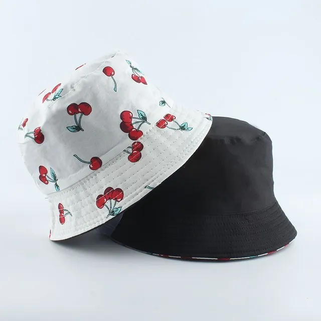 Unisex klobúk sa smajlíkom cherry xw