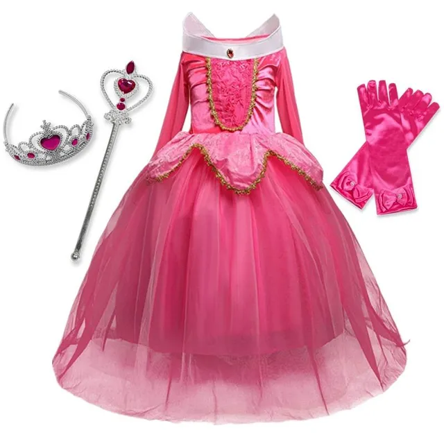 Disney princess dress for girls V8 4 roky