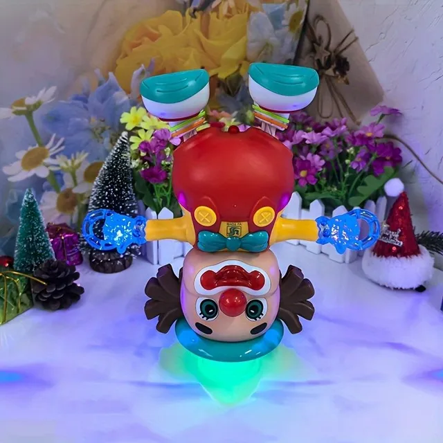 Toy: dancing clown car with light and sound