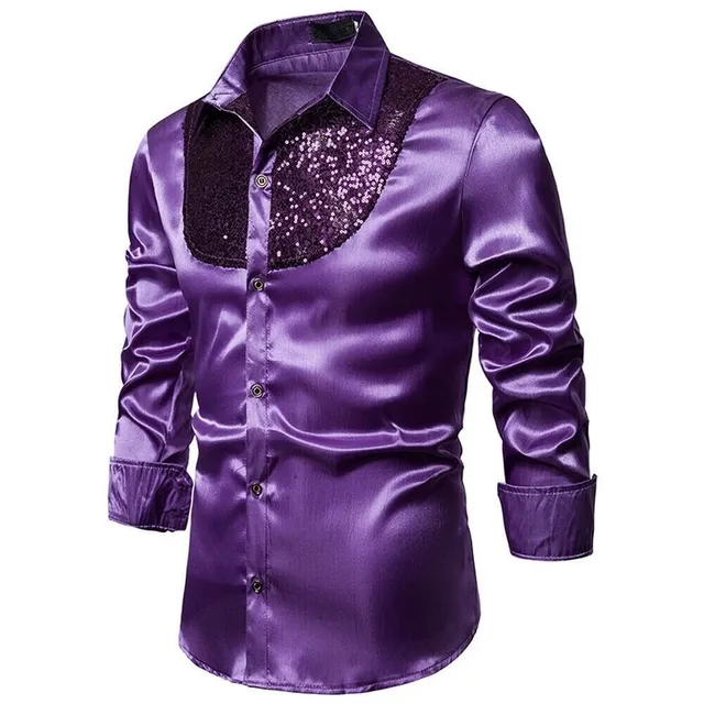 Men's shirt sequins Maribel