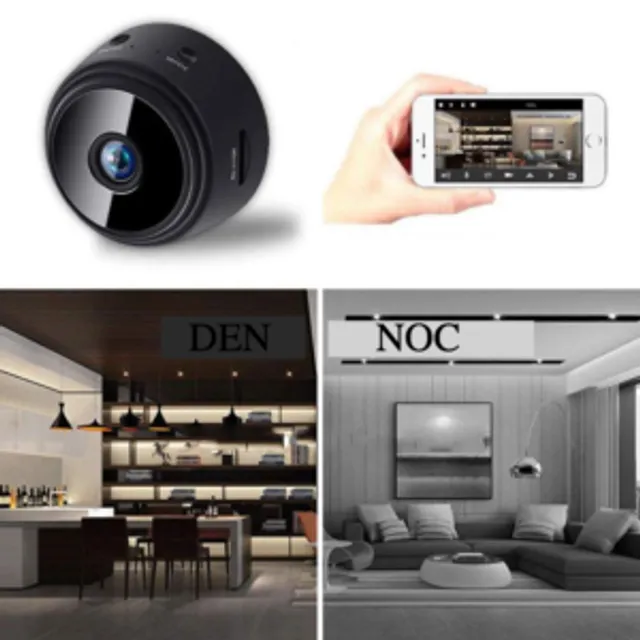 Camera IP mini HD 1080P cu unghi larg