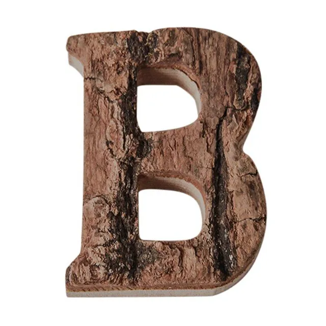 Decorative wooden letter C475