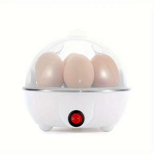 1 buc. Plită Multifuncțională pentru Ouă și Aburit, cu Oprire Automată și Protecție împotriva Penei de Curent