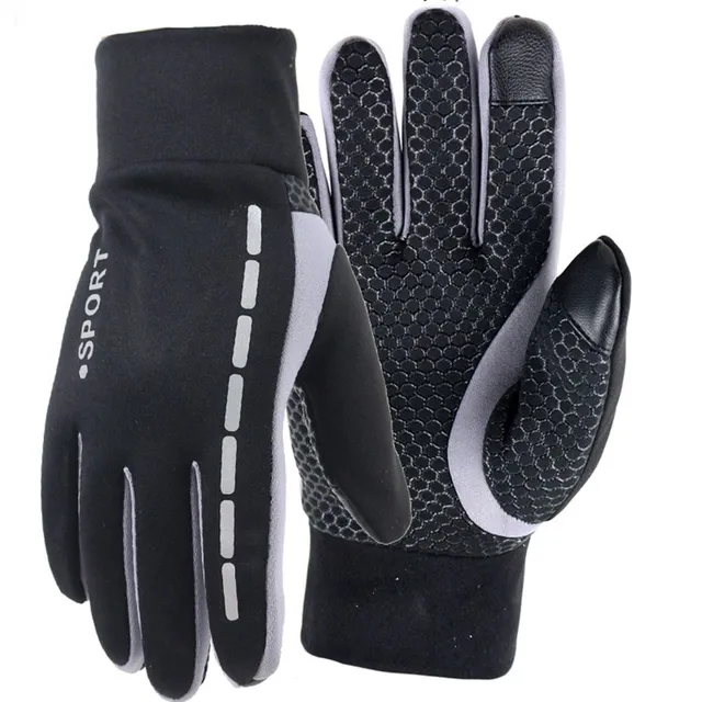 Men's sports waterproof gloves