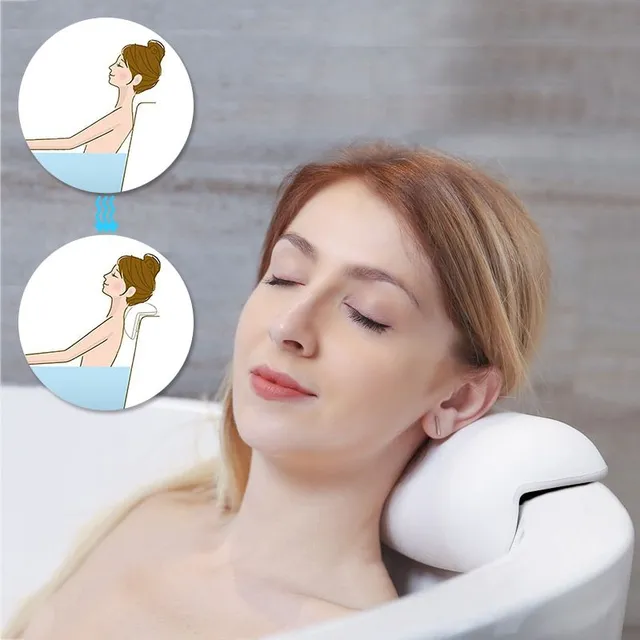 Relaxing bath cushion