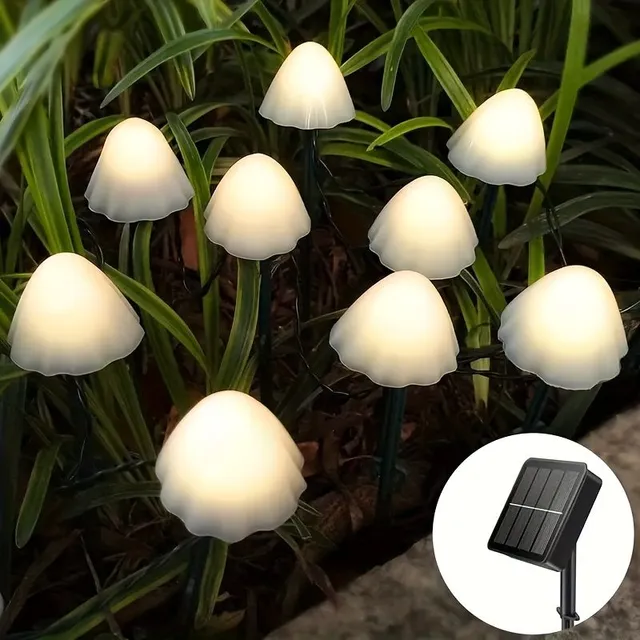 3,5 M 10LEDs Sunshine Mushroom Chain Lights