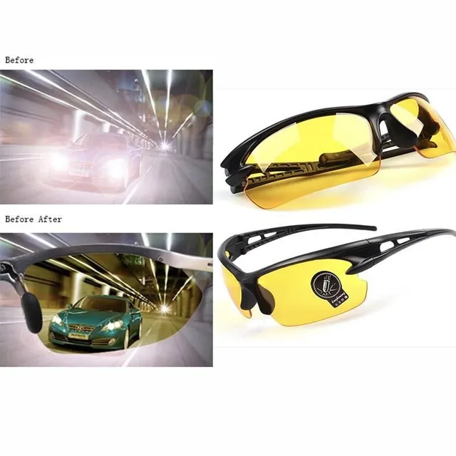 Glasses for night driving