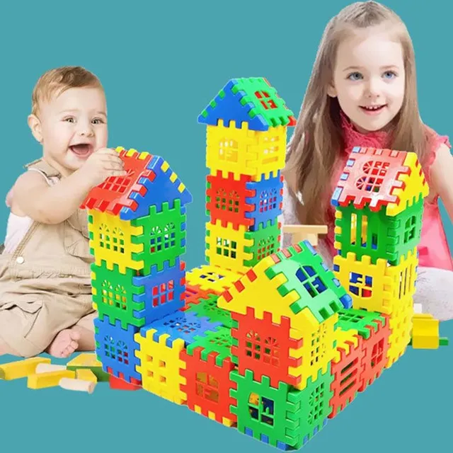 Children's plastic educational kit