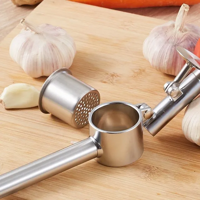 Stainless steel garlic press C320