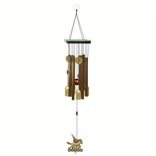 1 pc Hinged wind chimes with aluminum pipes