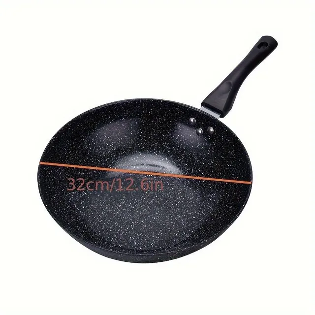 Non-stick cast iron pan - Ideal for gas and induction cookers, perfect for egg frying, pancakes and more - Resistible utensils of cast iron