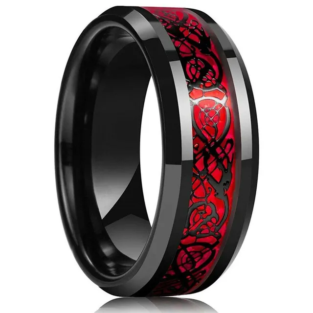 Unisex elegant ring with patterns