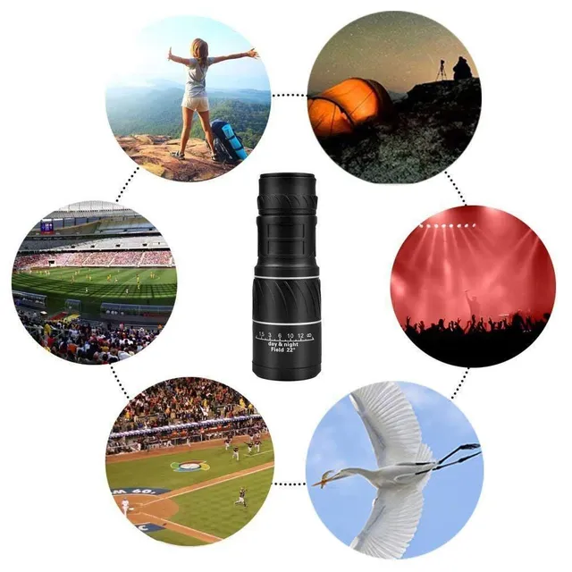 Portable Telescope 16x52 HD - Top Pocket Telescope for Professionals and Nature Lovers