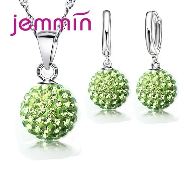 Luksusowy zestaw biżuterii dla kobiet Jemmin