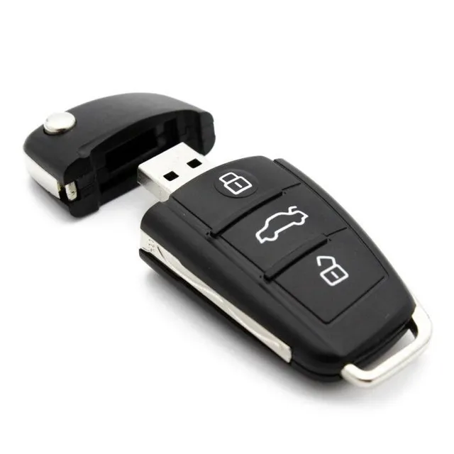 USB flash drive in the shape of a car key