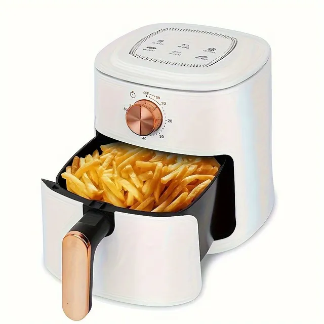 Hot air fryer with touch screen, oil-free oven, one-button control, multifunctional, home, large capacity