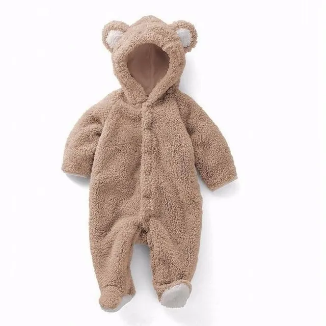 Winter onesies with ears for boys and girls Teddy