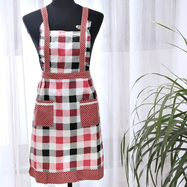 Classic cotton kitchen apron