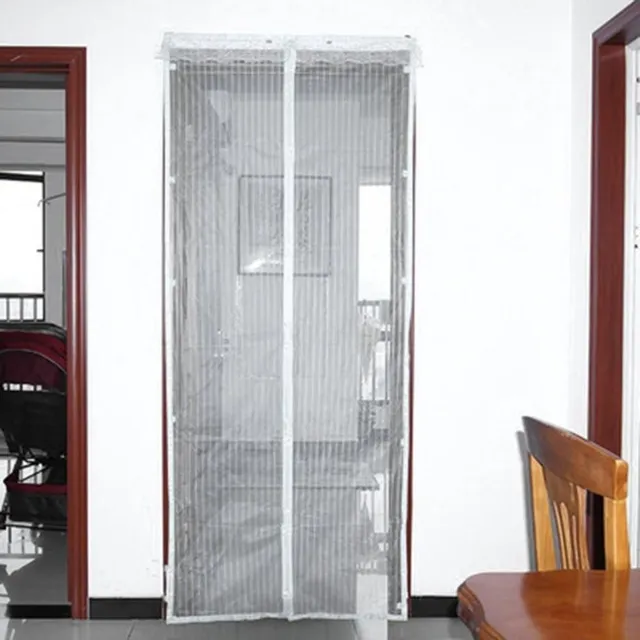 Magnetic net curtain for doors white 120x210cm