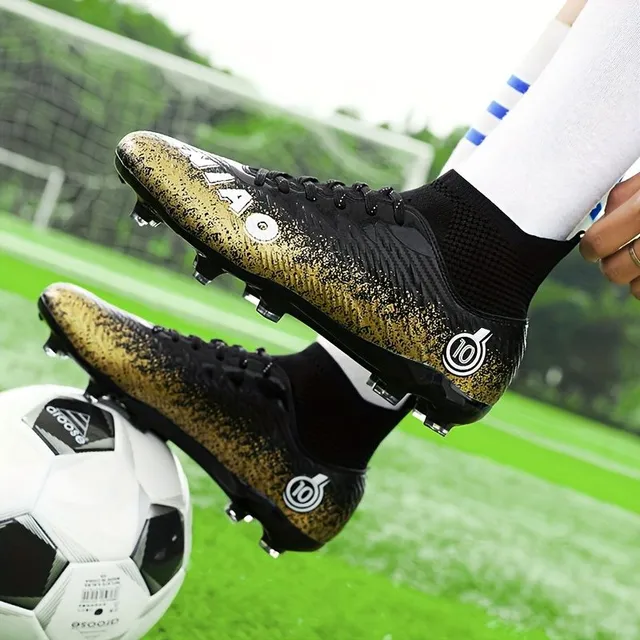 Men's trendy FG football outdoor non-slip soccer cleats