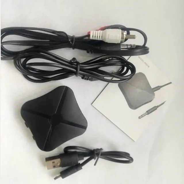 Prelucrător audio Bluetooth cu telecomandă (Bluetooth V5.0 negru)
