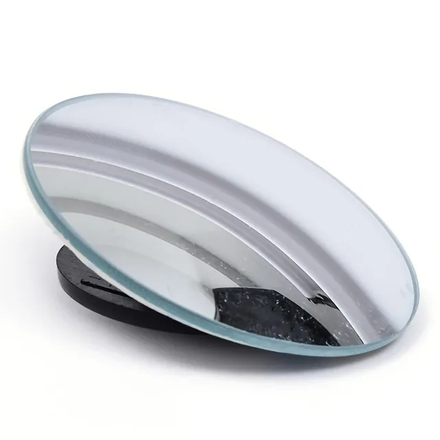 360 Degree Adjustable Car Blind Spot Mirror Side Wide Angle Rear View Small Frameless Round Mirror Car Safety Driving