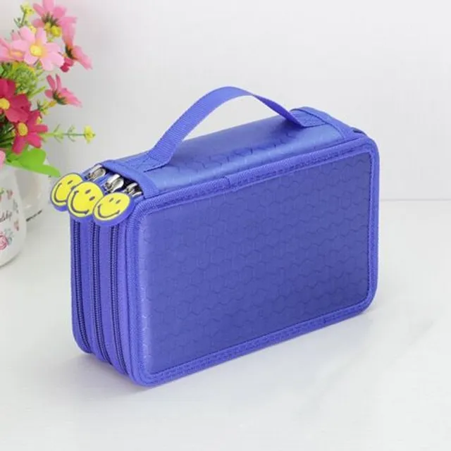 School pencil case for school supplies in trendy design