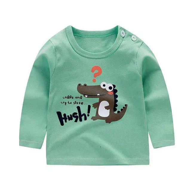 Cute baby t-shirt with long sleeves