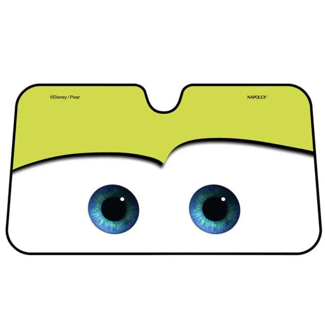 Eyes Heating sun visor of windshield