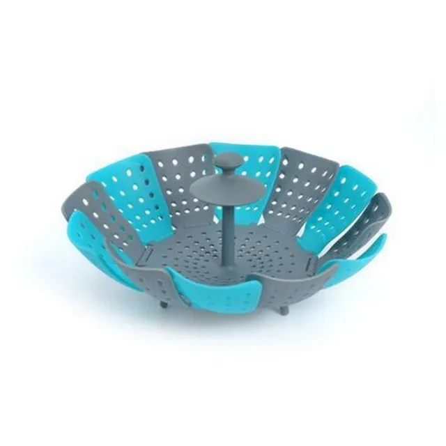 Foldable silicone steamer - 2 colours