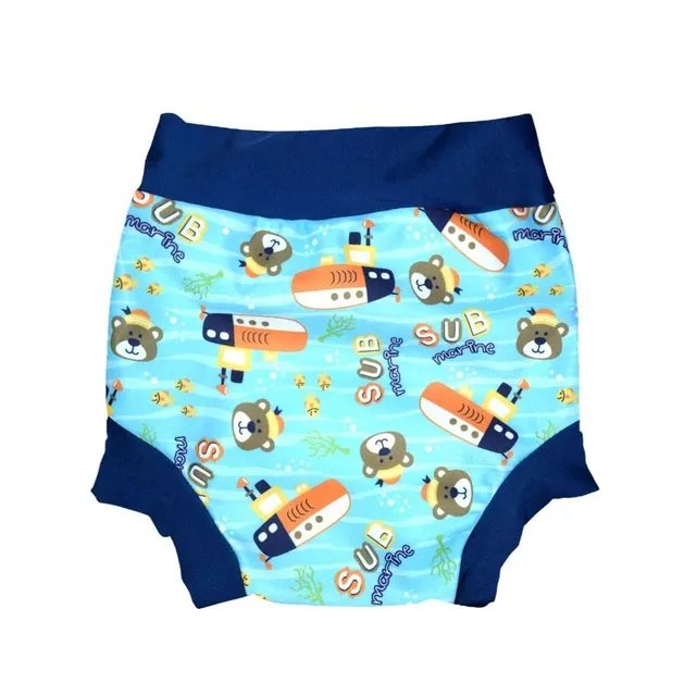 Cute baby diaper swimsuit in several sizes - various prints Hohepa