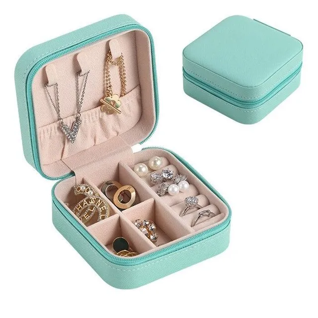 Ladies jewellery organiser - rectangular jewellery box