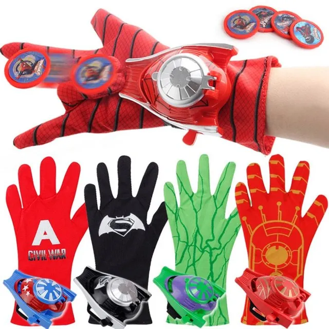 Mănuși de supereroi - lansator de pânză de păianjen