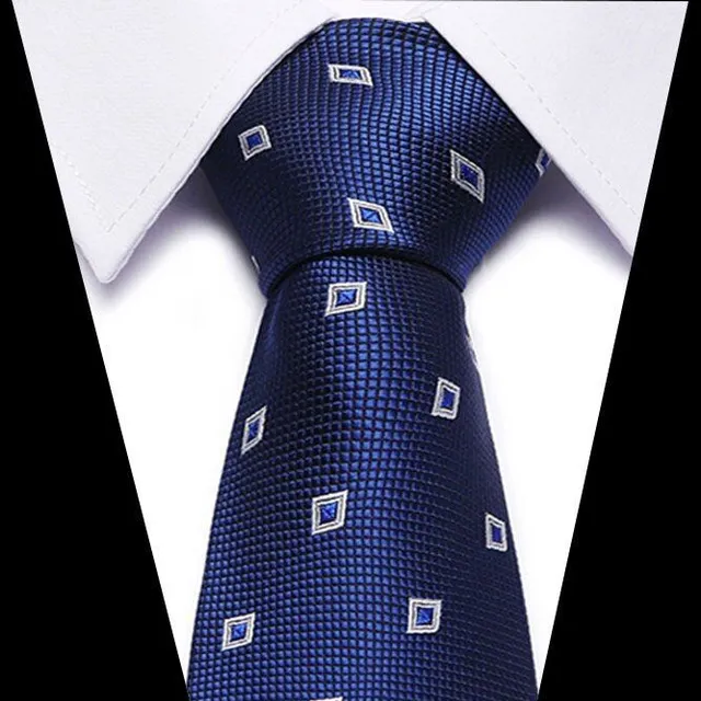 Męskie luksusowe krawaty biznesowe Brock