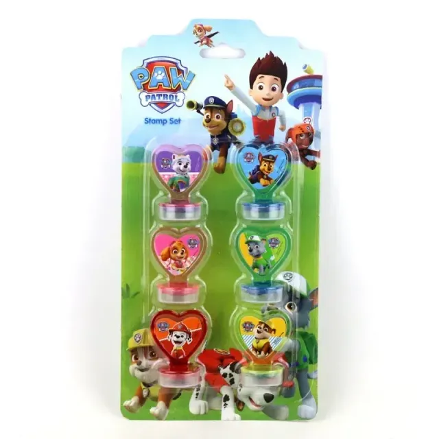 Block for drawing with motifs paw patrol and set of printers Paw patrol