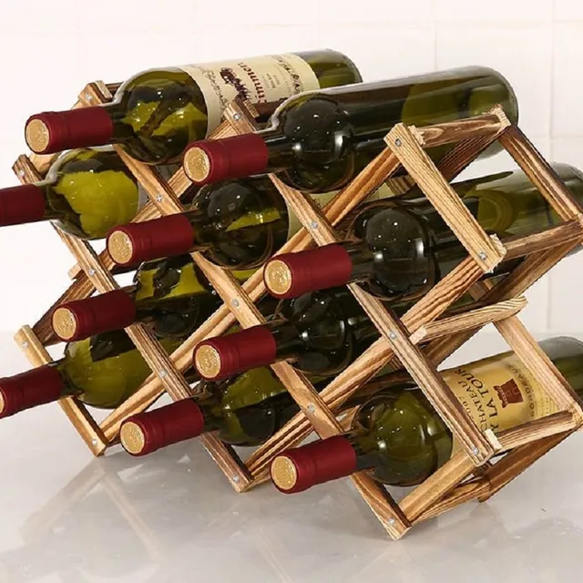 Wooden wine rack C75