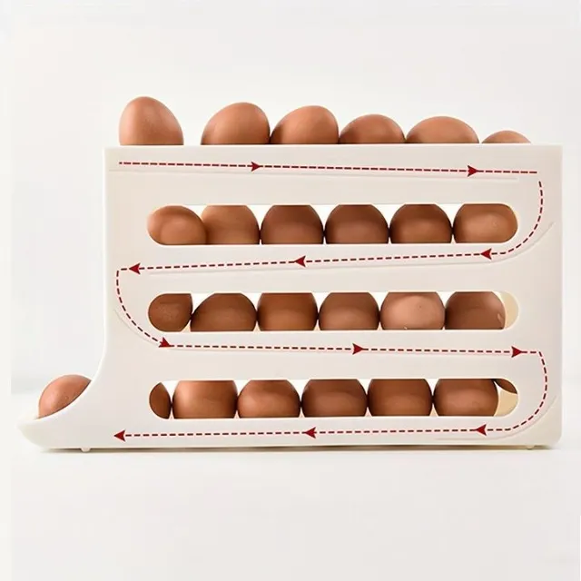 Large capacity fridge egg storage box - 3 colours