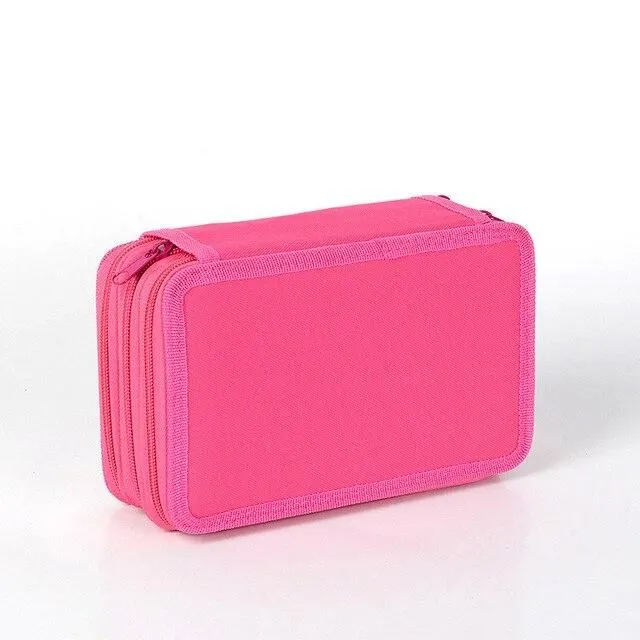 Multi-tier pencil case