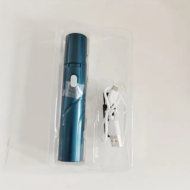 Elegant painless mini hair clipper in nose and ears, USB charging, washable