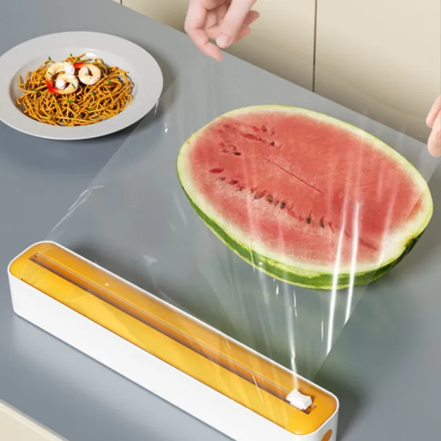 Double-function dispenser Food Film and Alobal with Slide Carving