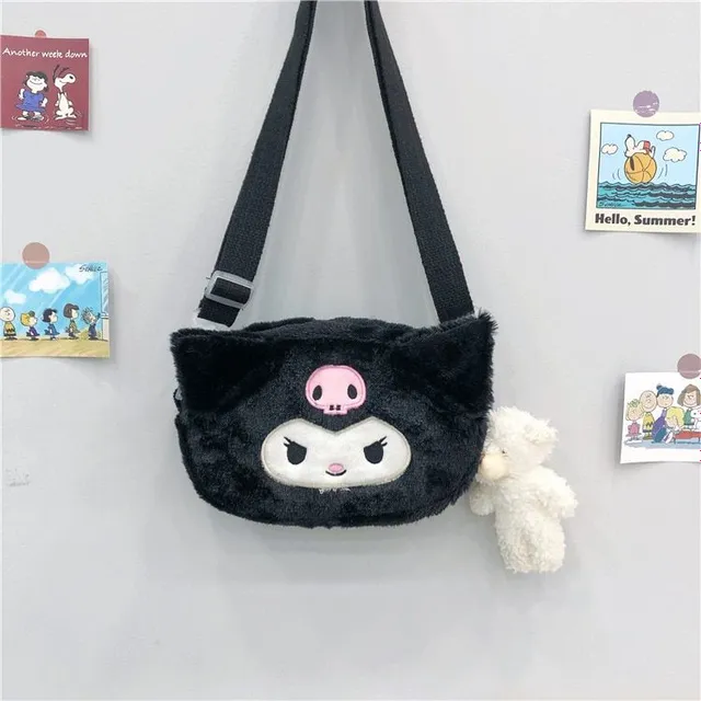 Cute plush soft handbag - various patterns