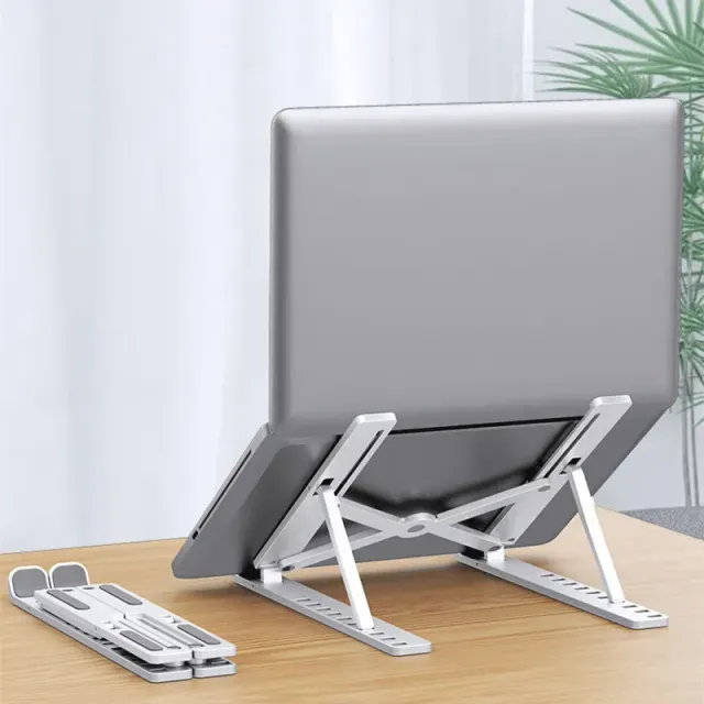 Stand pliabil pentru laptop și tabletă din aliaj de aluminiu