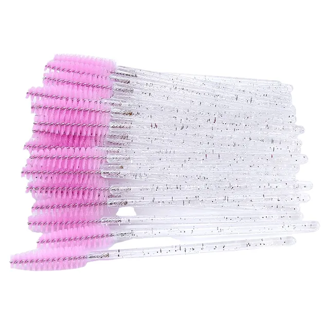 Eyebrow brushes and eyelashes 50 pcs