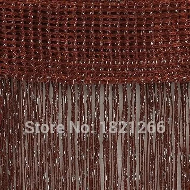 The glittering curtain brown 2-5x2-6m